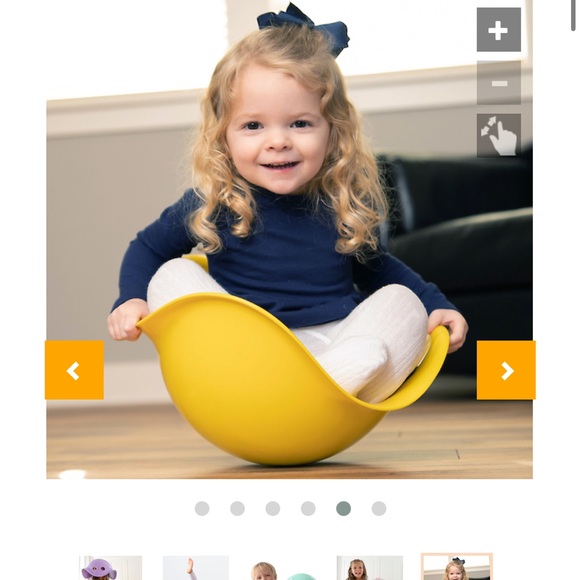 Fat Brain swiss design Yellow Kids Toy / chair - Picture 11 of 12